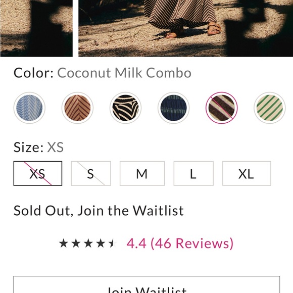 Free People Cecelia Midi-Coconut Combo-XS-NWT - Picture 4 of 8